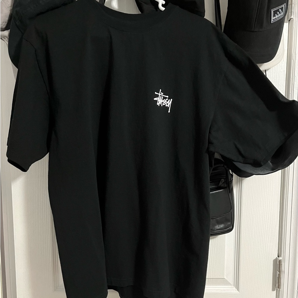 Stussy basic tee black